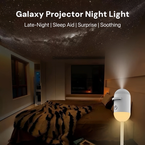 GalaxyGlow™ 2 in 1 Projector Night Light