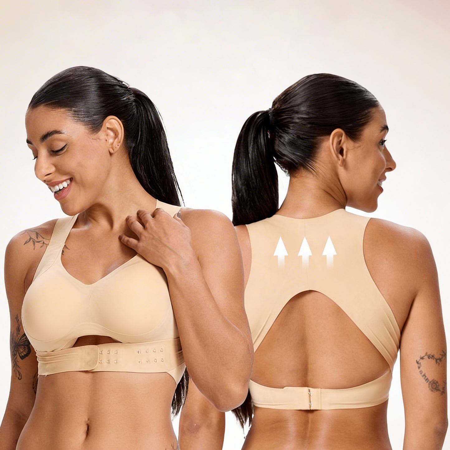 UpliftPro™ – Posture Correcting Wireless Sports Bra