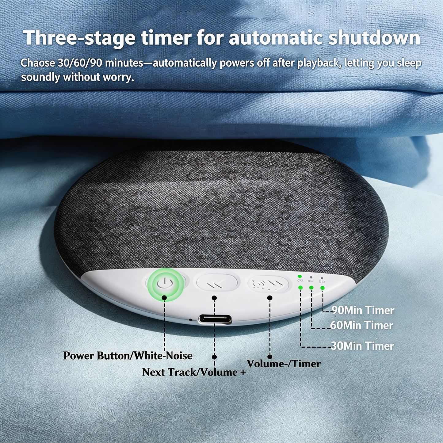 SilentSleep™ Under-Pillow Speaker