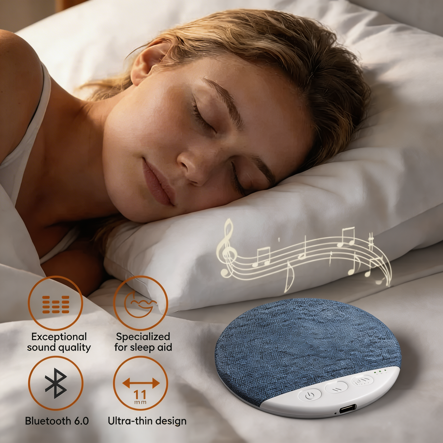 SilentSleep™ Under-Pillow Speaker